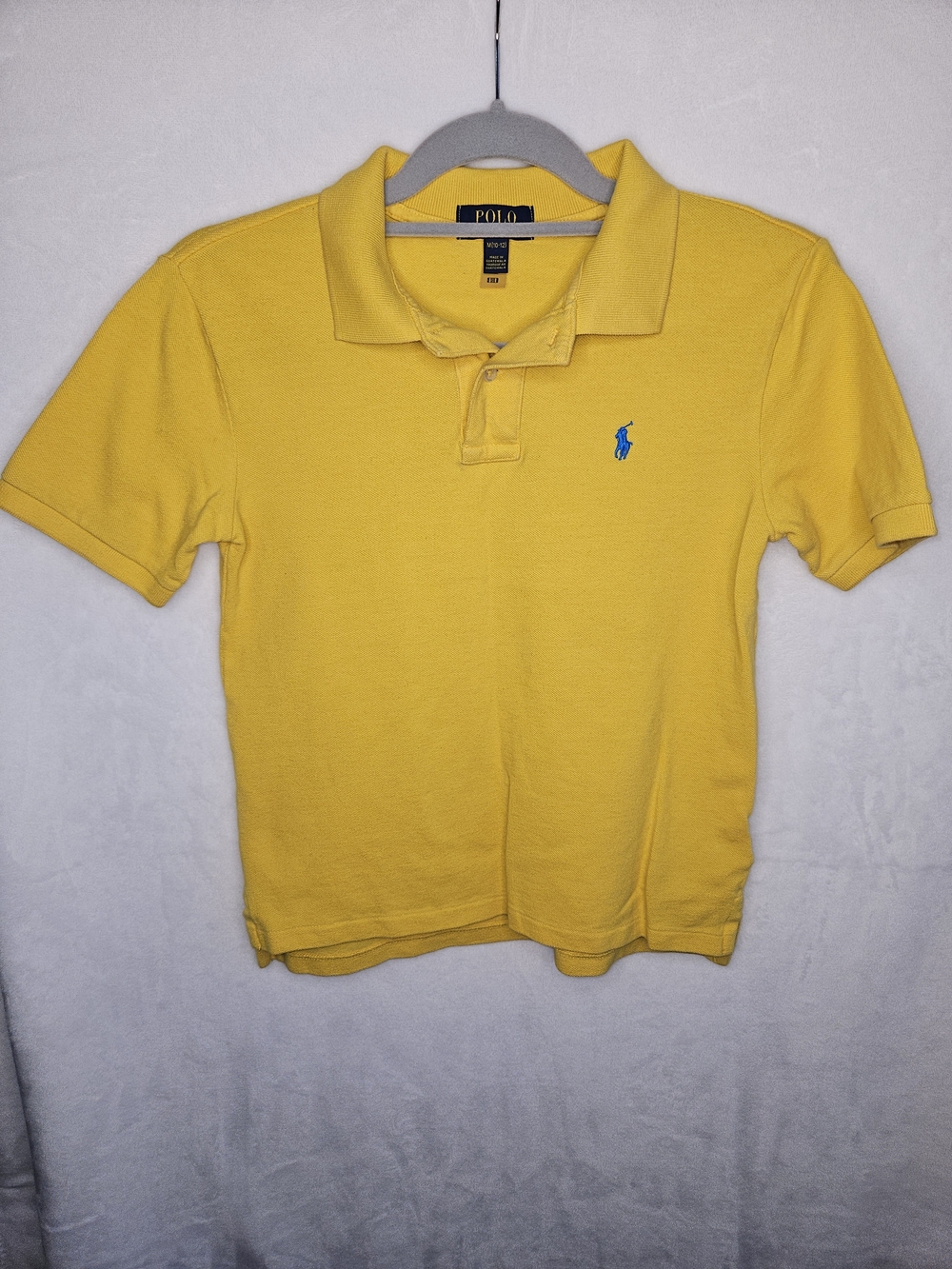 Polo by Ralph Lauren Yellow Kids Polo Shirt with Blue Pony